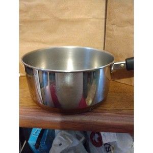 REVERE WARE 2  QT. Sauce Pan Copper Bottom Vintage Pre-1968 USA~ Clinton, Illino